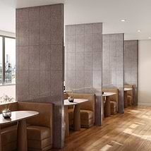 Vetrite Tejus Mogano 9x18 Polished Glass Tile