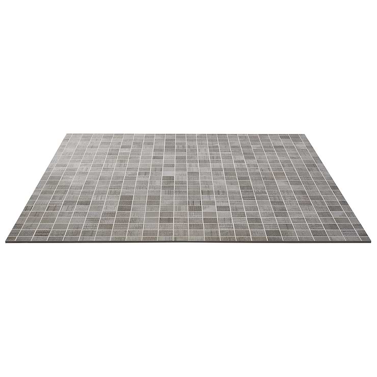 Ristretto Dark Gray 2x2 Matte Porcelain Mosaic Tile