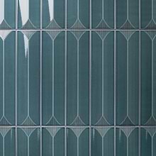 Colorplay Inflex Emerald Green 4.5x18 3D Glazed Crackled Ceramic Tile