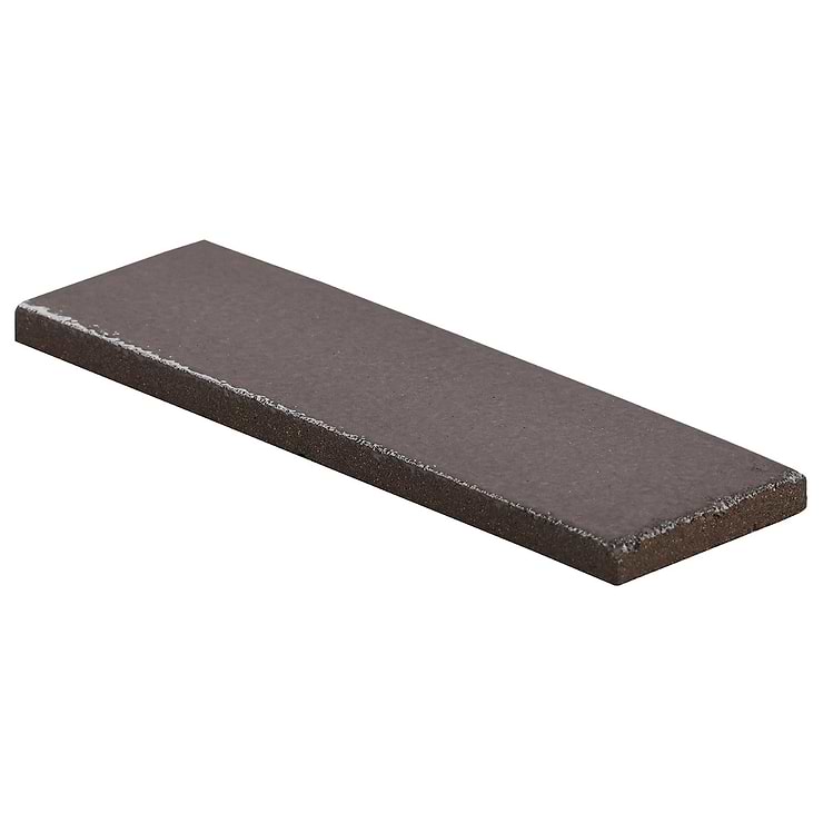 Color One Pebble Gray 2x8 Glossy Lava Stone Tile