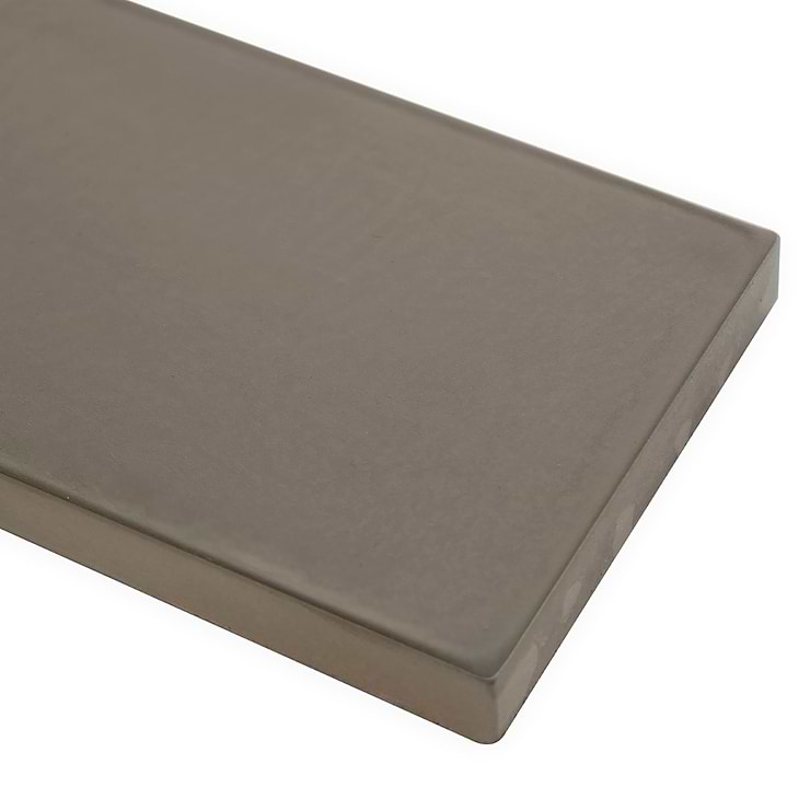 Color One Shadow Gray 2x8 Matte Cement Tile