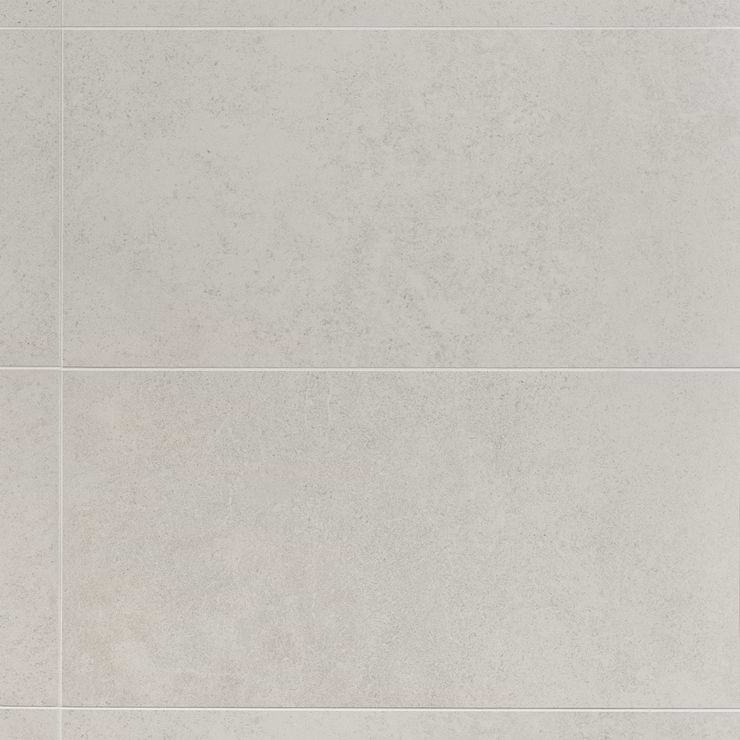 New Rock Perla White 12x24 Limestone Look Matte Porcelain Tile