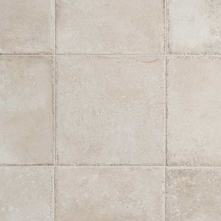 Seville Pergamo Beige 12x12 Travertine Look Matte Porcelain Tile