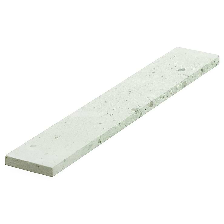 Mancala Aquamarine Green 3x16 Matte Terrazzo Tile