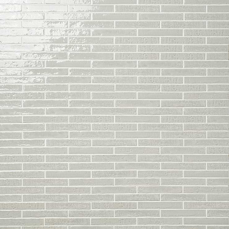 Wabi Sabi Chameleon Gray 1.5x9 Glossy Ceramic Tile