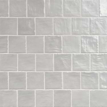 Montauk Sky Blue 4x4 Mixed Finish Ceramic Tile - Sample