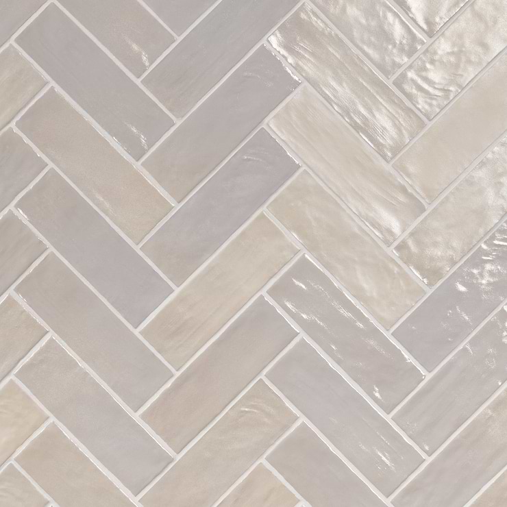 Montauk Sand Dune 2x8 Beige Ceramic Subway Wall Tile with Mixed Finish