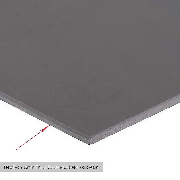 NewTech Antracite 12x24 Polished Porcelain Tile