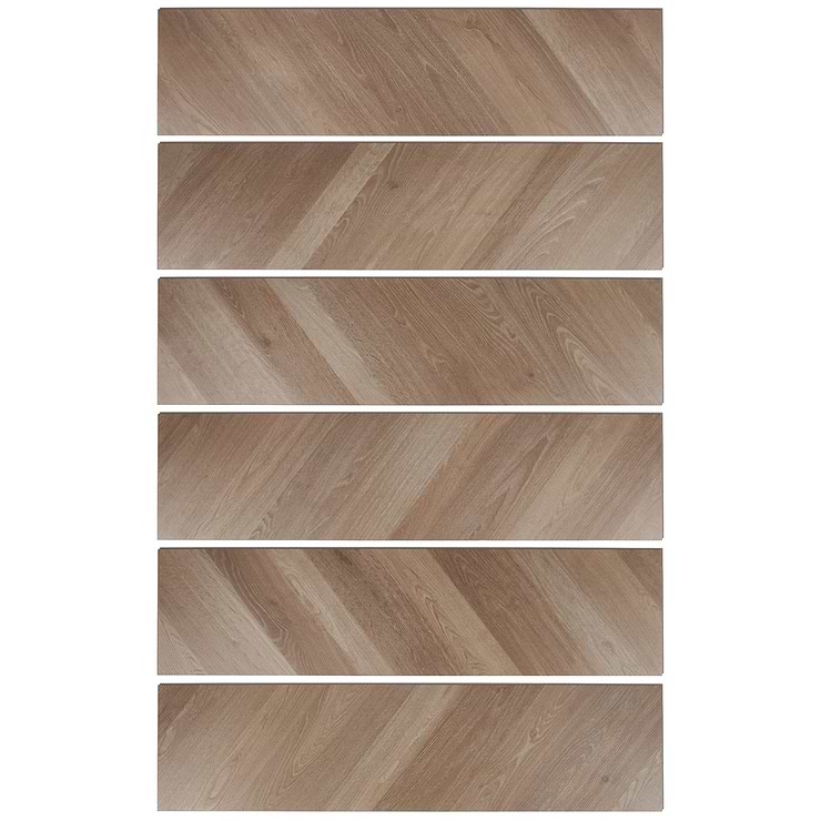 Stacy Garcia Fleetwood Chevron Starling Rigid Core Click 12x48 Luxury Vinyl Plank Flooring
