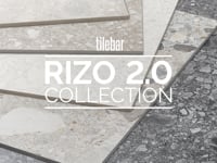 Rizo Earth Gray 24x24 Terrazzo Look Matte Porcelain Tile