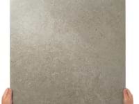 New Rock Tortora Taupe Beige 24x24 Limestone Look Matte Porcelain Tile