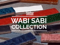 Wabi Sabi Crimson Red 1.5x9 Glossy Ceramic Tile