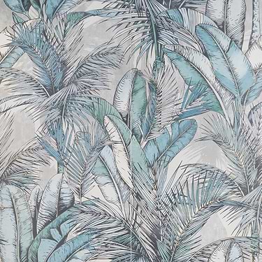 Monet Eden Blue 24x48 Artisan Decor Matte Porcelain Wall Tile - Sample