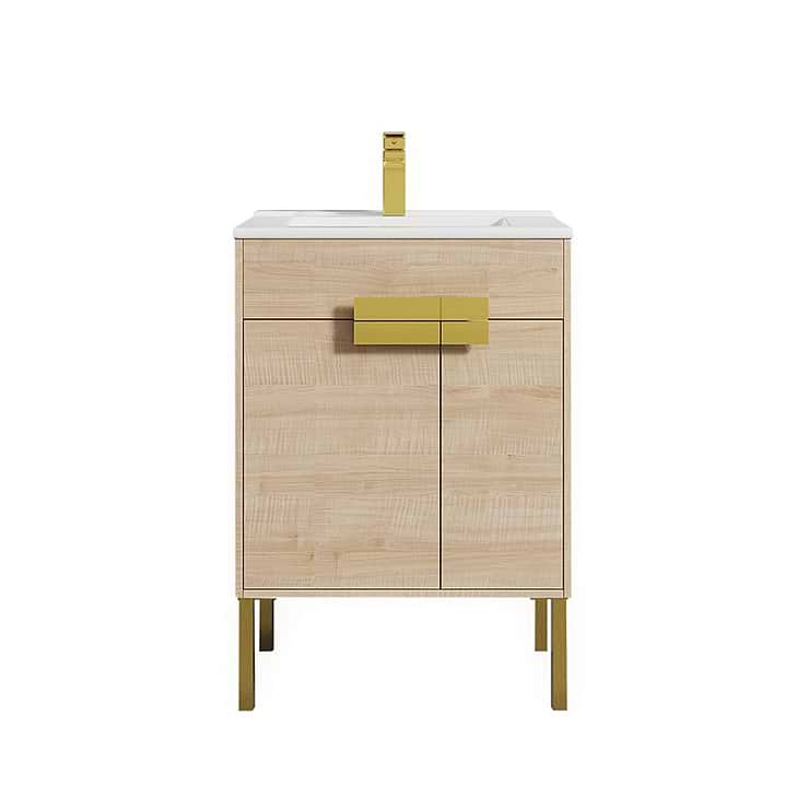 Portofino 24'' Maple Vanity And Counter