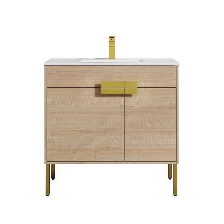 Portofino 36'' Maple Vanity And Counter