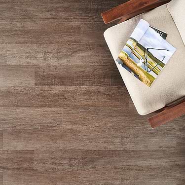 Fleetwood Mocha 6x48 Rigid Core Click Luxury Vinyl Plank by Stacy Garcia