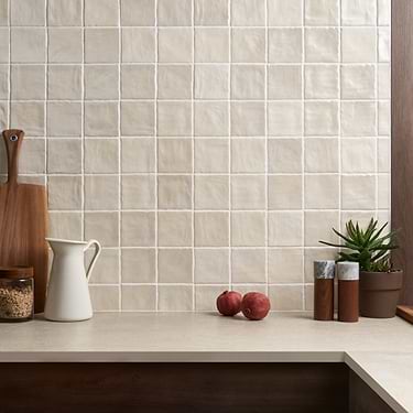 Montauk Sand Dune Beige 4x4 Mixed Finish Ceramic Tile