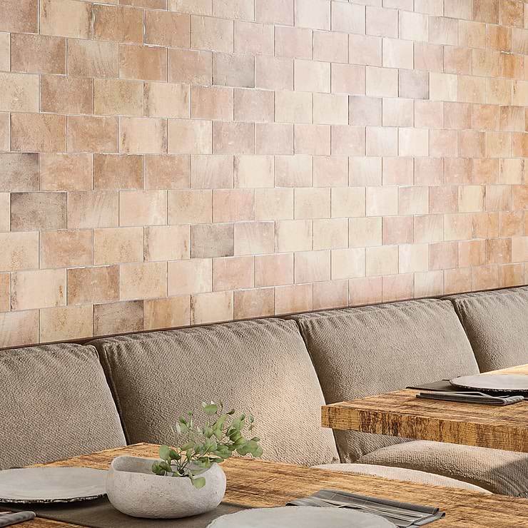 Parma Brick Cotto Brown 4x8 Terracotta Look Matte Ceramic Tile