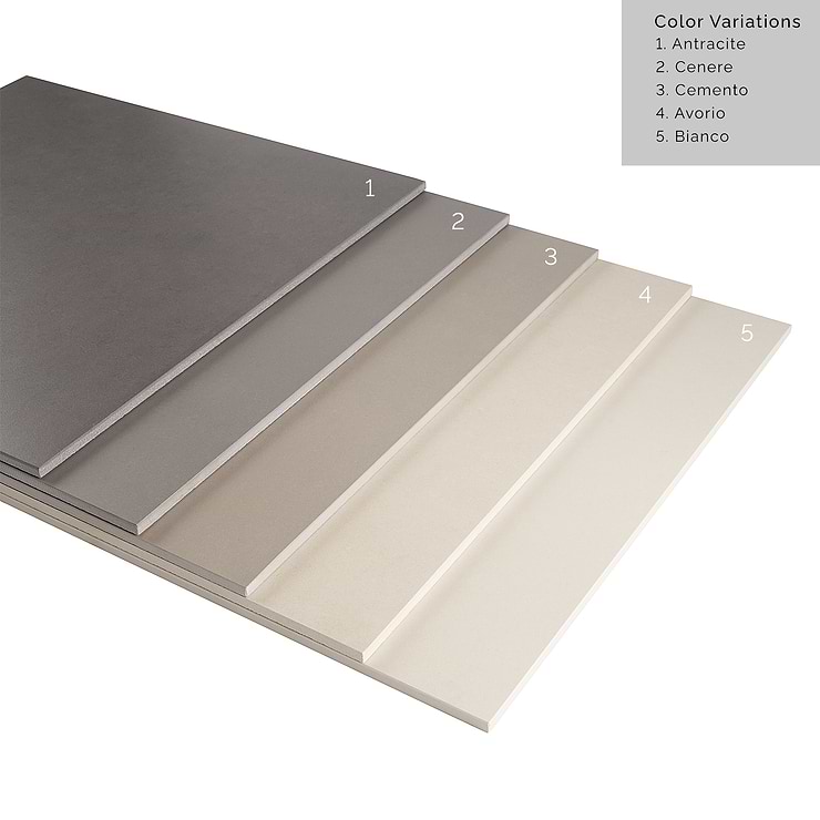 NewTech Bianco 24x24 Matte Porcelain Tile