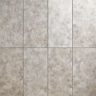 Vetrite Canapa Silver Gold 9x18 Polished Glass Tile