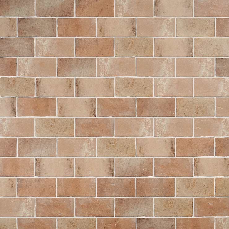 Parma Brick Cotto Brown 4x8 Terracotta Look Matte Ceramic Tile