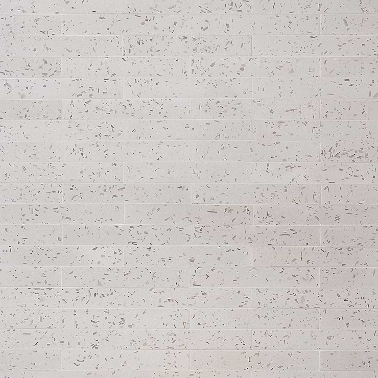 Mancala Lunar Gray 3x16 Matte Terrazzo Tile