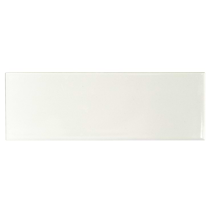 Basic 4x12 White Ceramic Tile