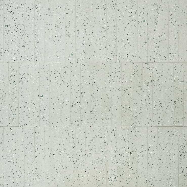 Mancala Aquamarine Green 3x16 Matte Terrazzo Tile