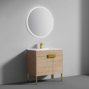 Portofino 36'' Maple Vanity And Counter
