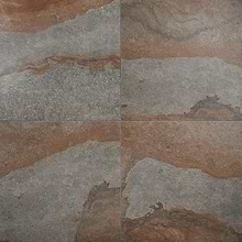 Acadia Iron Gray 24x24 Slate Look Matte Porcelain Tile