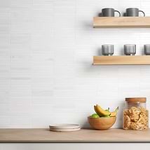 Bianco Dolomite White Stacked Premium Polished Marble Mosaic Tile 