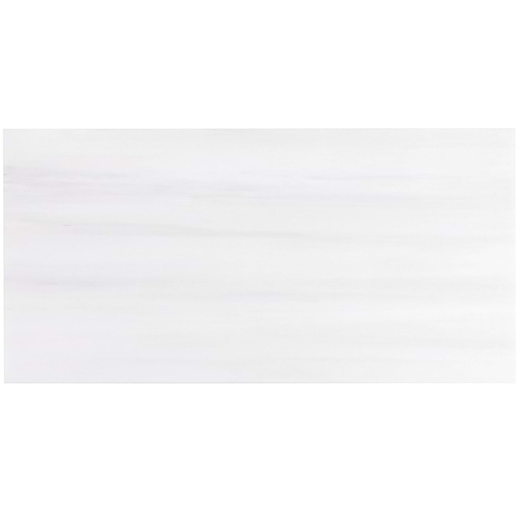 Bianco Dolomite White 12x24 Premium Honed Marble Tile