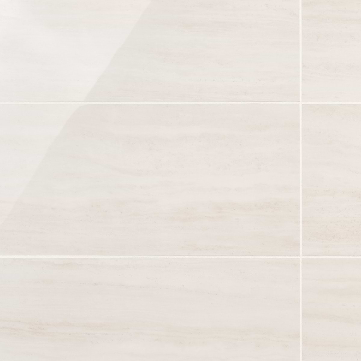 Nashville White 12x24 Polished Porcelain Tile | Tilebar.com