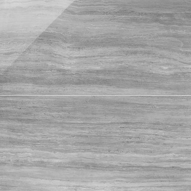 Nashville Gray 24x48 Travertine Look Polished Porcelain Tile