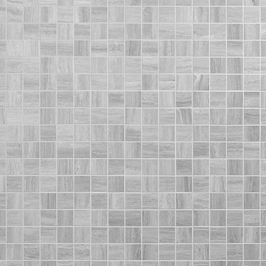 Nashville Gray 2x2 Travertine Look Matte Porcelain Mosaic