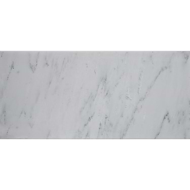 Asian Statuary White 12x24" Polished Marble Tile