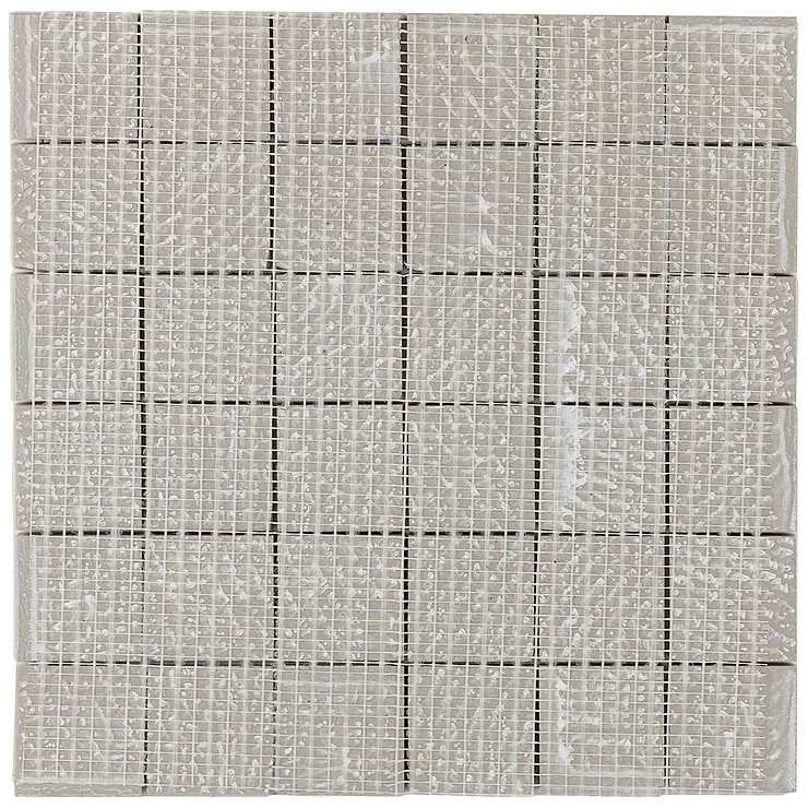Basic Cement Silver 2x2 Matte Porcelain Mosaic Tile
