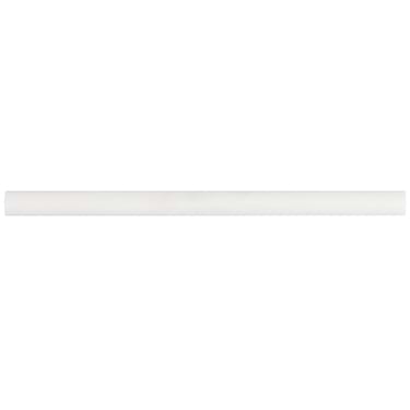 Bianco Dolomite  Premium 3/4x12 Honed Marble Pencil