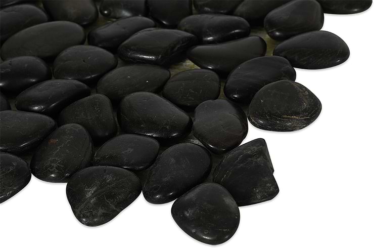Cobblestone Obsidian Black_corner_closeup