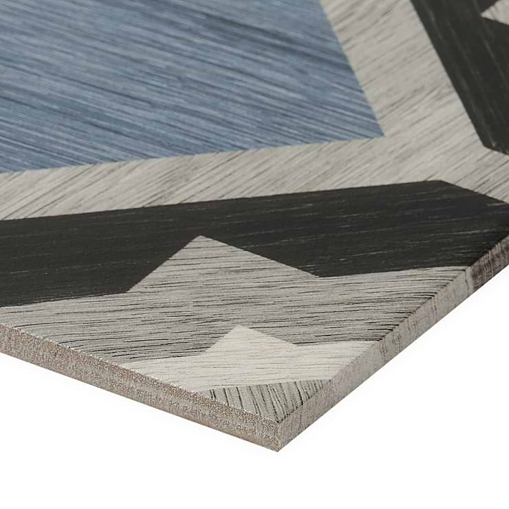 Delancey Starwood Blue 8x8 Matte Porcelain Tile