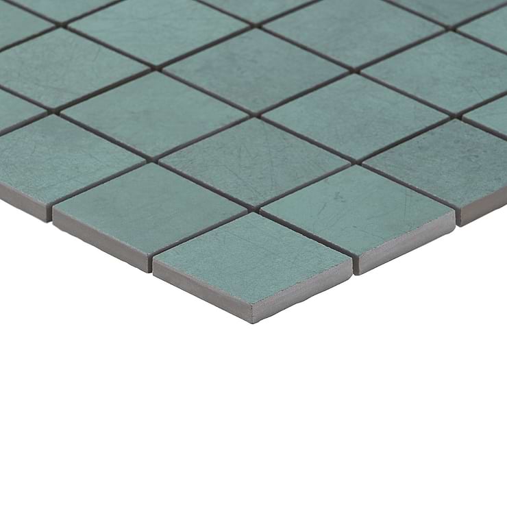 Bond Viridum Green 2x2 Matte Porcelain Mosaic Tile