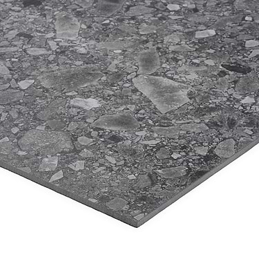 Rizo 2.0 Charcoal Matte 24x24 Porcelain Tile  - Sample