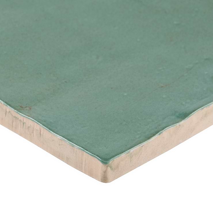 Portmore Green 3x8 Glazed Ceramic Subway Wall Tile