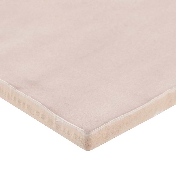 Portmore Pink 4x4 Glazed Ceramic Wall Tile