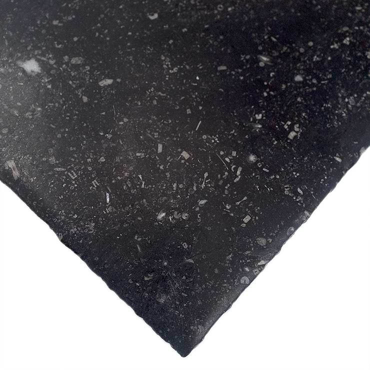 Catalina Charcoal Gray 18x18 Chiseled Edge Belgian Bluestone Marble Tile