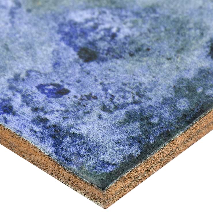 Angela Harris Dunmore Blu 8x8 Ceramic Floor Tile 