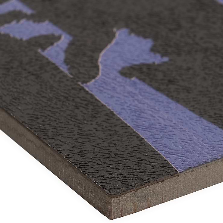 Jungle Hybrid Fucsia-Violet Purple 24x24 Matte Porcelain Tile