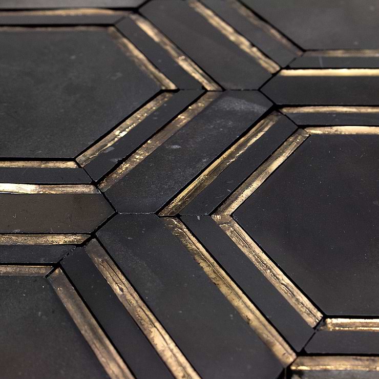 Helix Gold Marble Tile
