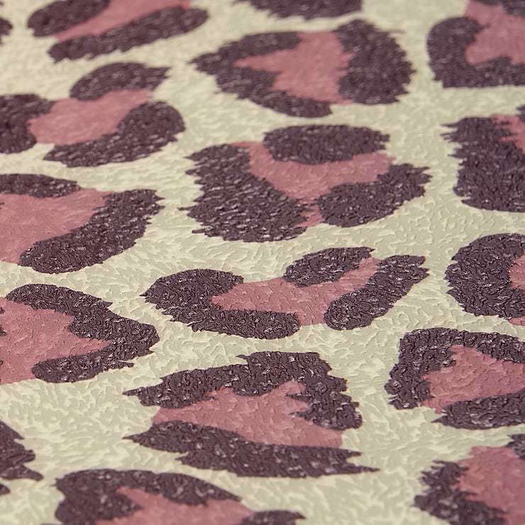 Jungle Leopard Fucsia Pink 24x24 Matte Porcelain Tile