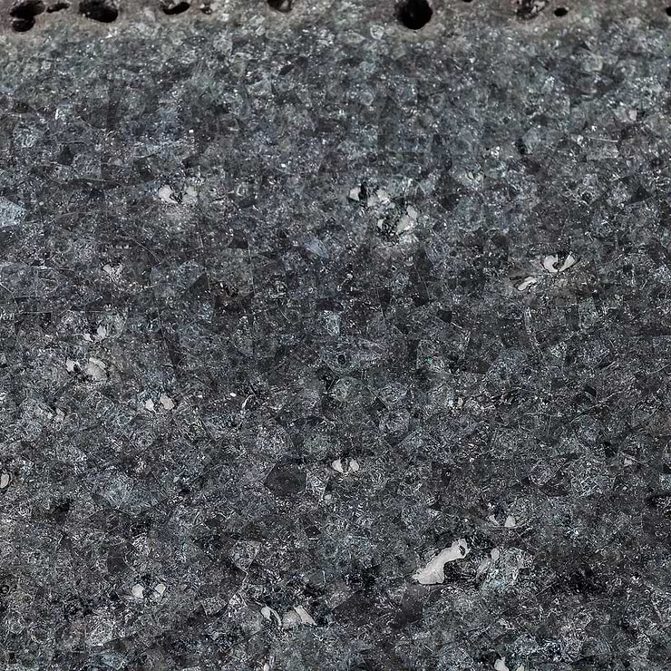 Lava Stone Black 3x12 Subway Tile